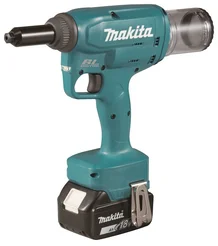 Makita DRV150RFJ Aku nitovačka Li-ion LXT 18V/3,0 Ah, Makpac