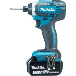 Makita DTD152RTJ Aku rázový skrutkovač 1/4" Li-ion LXT 18V/5,0Ah, Makpac