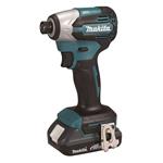 MAKITA DTD158WVEAku rázový šroubovák 1/4" Li-ion LXTB 18V/2,0 Ah