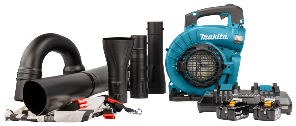 MAKITA DUB363PT2V Akumulátorový fukár/vysávač Li-ion LXT 2x18V/5,0Ah