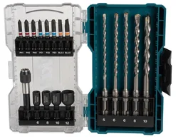 Makita E-07026 Bit and drill set, 18-piece,
