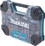 Makita E-22589 Sada vrtákov a príslušenstva 71 ks v plastovom kufríku