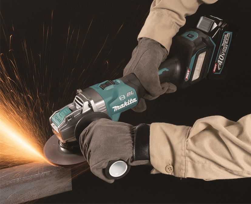 MAKITA GA041GZ Aku úhlová bruska s regulací a X-lock 125mm Li-ion XGT 40V, bez aku Z