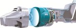 MAKITA GA051GZ Akumulátorová uhlová brúska 150 mm Li-ion XGT 40 V, bez akumulátora Z