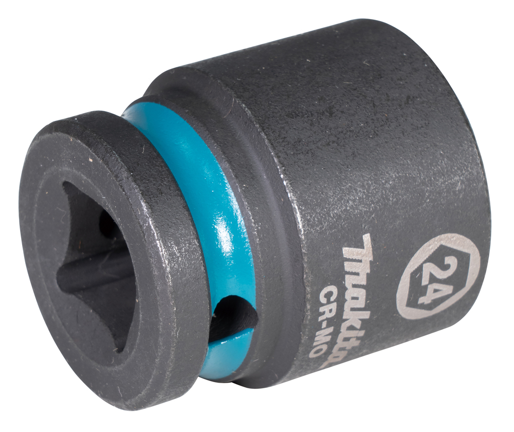 MAKITA klíč nástrčný 1/2", čtyřhran, IMPACT BLACK, 24mm