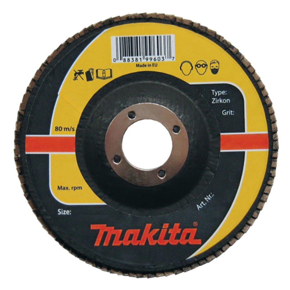 MAKITA kotouč lamelový 115x22.23mm K60 Zirkon