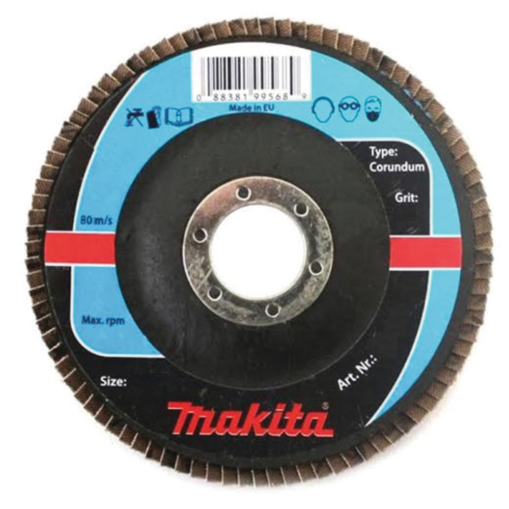 MAKITA kotouč lamelový 125x22.23mm K120 Korund