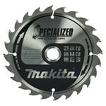 MAKITA kotouč pilový dřevo SPECIALIZED 165x1.5x20mm 24Z pro aku pily = old B-