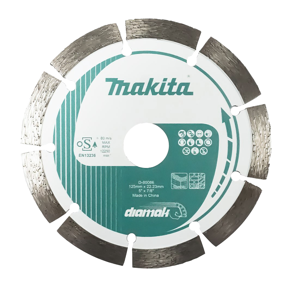 Makita kotouč řezný diamantový segmentový Diamak 125x22.23mm, 10ks