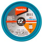MAKITA kotouč řezný nerez 115x1.0x22.23mm A60U, 12ks