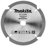 MAKITA PCD pilový kotouč 165x20mm 4T na vláknocementové desky