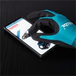 MAKITA rukavice pracovní pletené basic, nitril, velikost XL/10