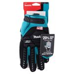 MAKITA rukavice pracovní s ochranou proti nárazu, velikost L/9