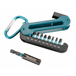 MAKITA sada torzních bitů 1/4" IMPACT BLACK 10 ks v plastovém držáku