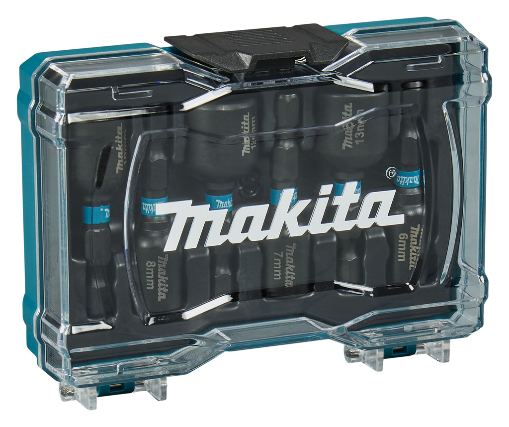 MAKITA sada torzních bitů 1/4" IMPACT BLACK 6ks v plastové krabičce