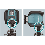 Makita SKR001Z Aku automatický stavební laser, zelený