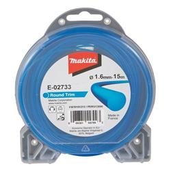 Makita struna nylonová 1,65mm, 15m, modrá, kulatá