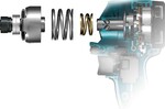 MAKITA TD002GZ01 Akumulátorový rázový skrutkovač 1/4" Li-ion XGT 40 V, bez akumulátora    Z