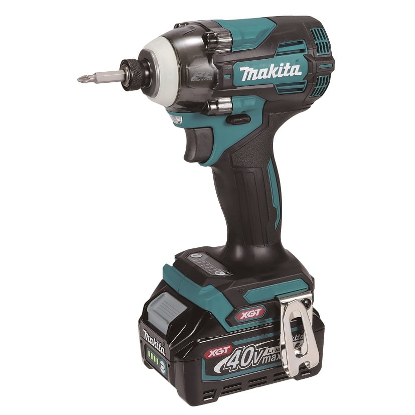 Makita TD004GD201 Akumulátorový rázový uťahovák 1/4" Li-ion XGT 40V/2,5Ah, Makpac