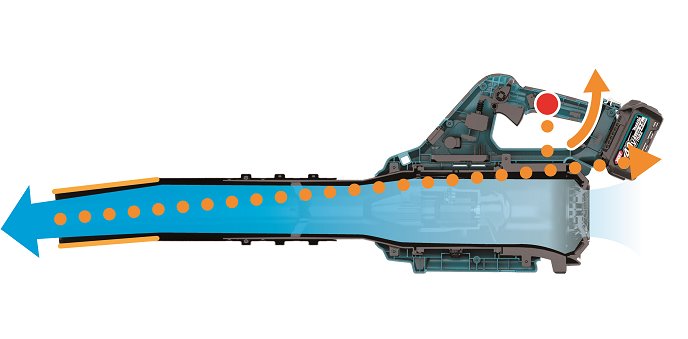 Makita UB001GM101 Akumulátorový fukár Li-ion XGT 40V/4,0Ah