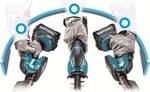 MAKITA UH023GD101 Akumulátorové nožnice na živý plot 200 mm Li-ion XGT 40V/2,5Ah