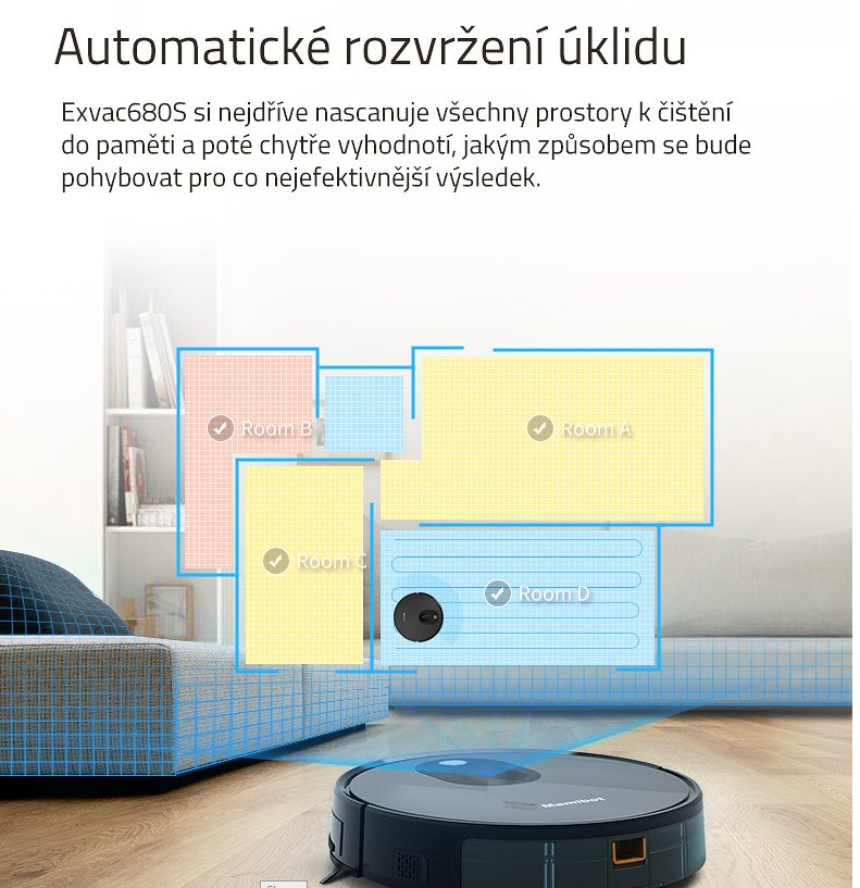 Mamibot ExVac 680s, černý