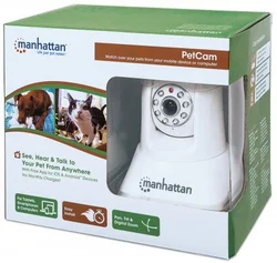 Manhattan Pet Monitor Camera, Wireless, VGA resolution