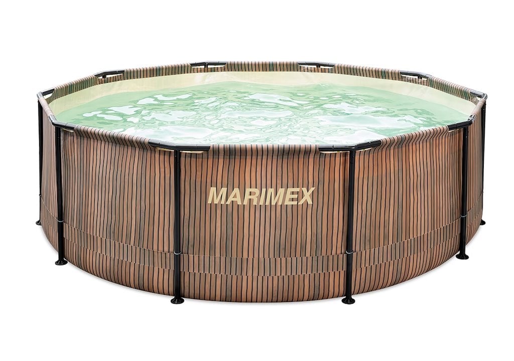 Marimex Bazén Florida 3,05x0,91 m se skimmerem - motiv TEAK (10340284)