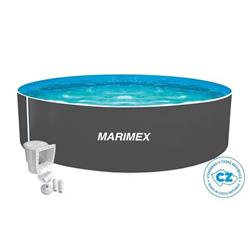 Marimex Bazén Orlando 4,57x1,07 m - ŠEDÝ, bazén, fólie, skimmer