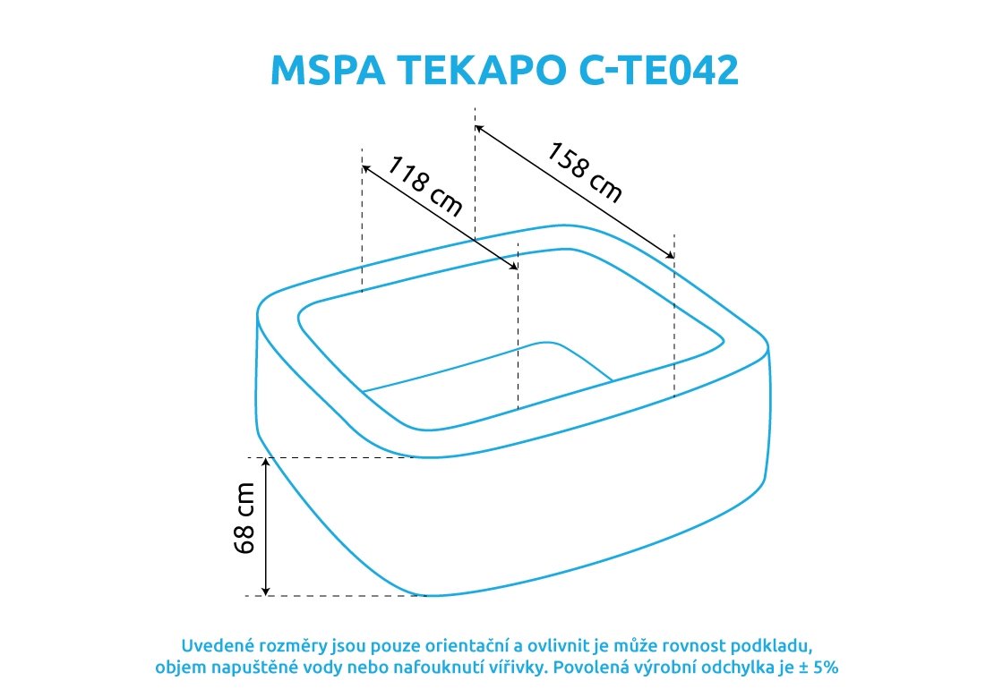 Marimex Bazén vířivý MSPA Tekapo C-TE042 (11400266)