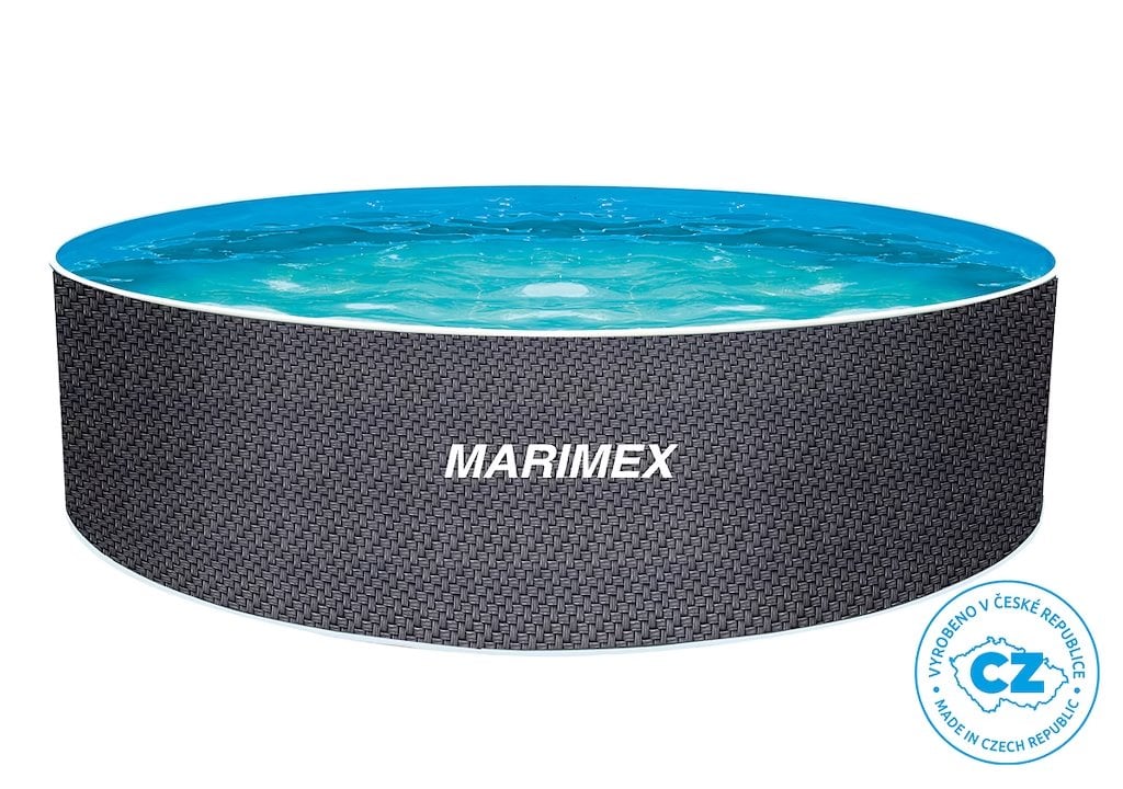 MARIMEX Pool Orlando 3,05 x 0,91 m RATAN, bazén, fólia, skimmer