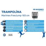 Marimex Trampolína bezpružinová Marimex JumpFree 183 cm (19000106)