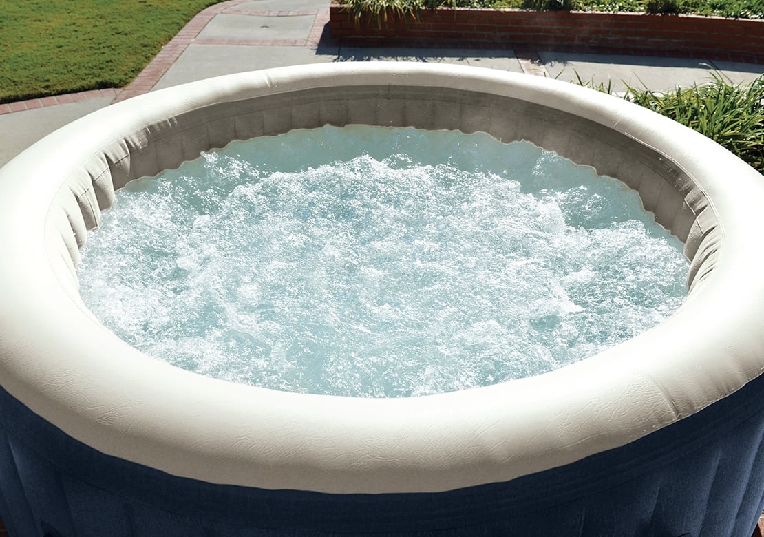 Marimex Whirlpool nafukovacie kúpele Pure Spa - Bubble HWS, modrá (11400275)