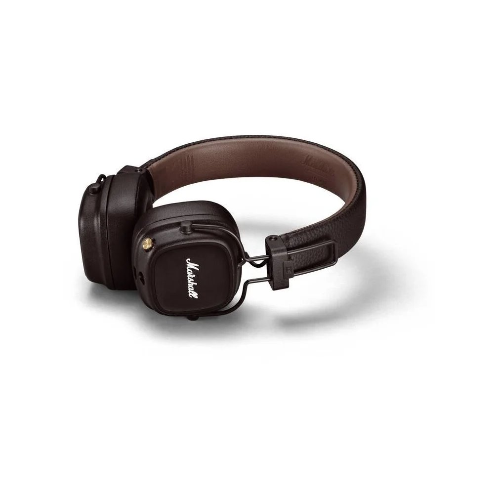 Marshall Major IV Bluetooth, sluchátka přes hlavu, hnědá