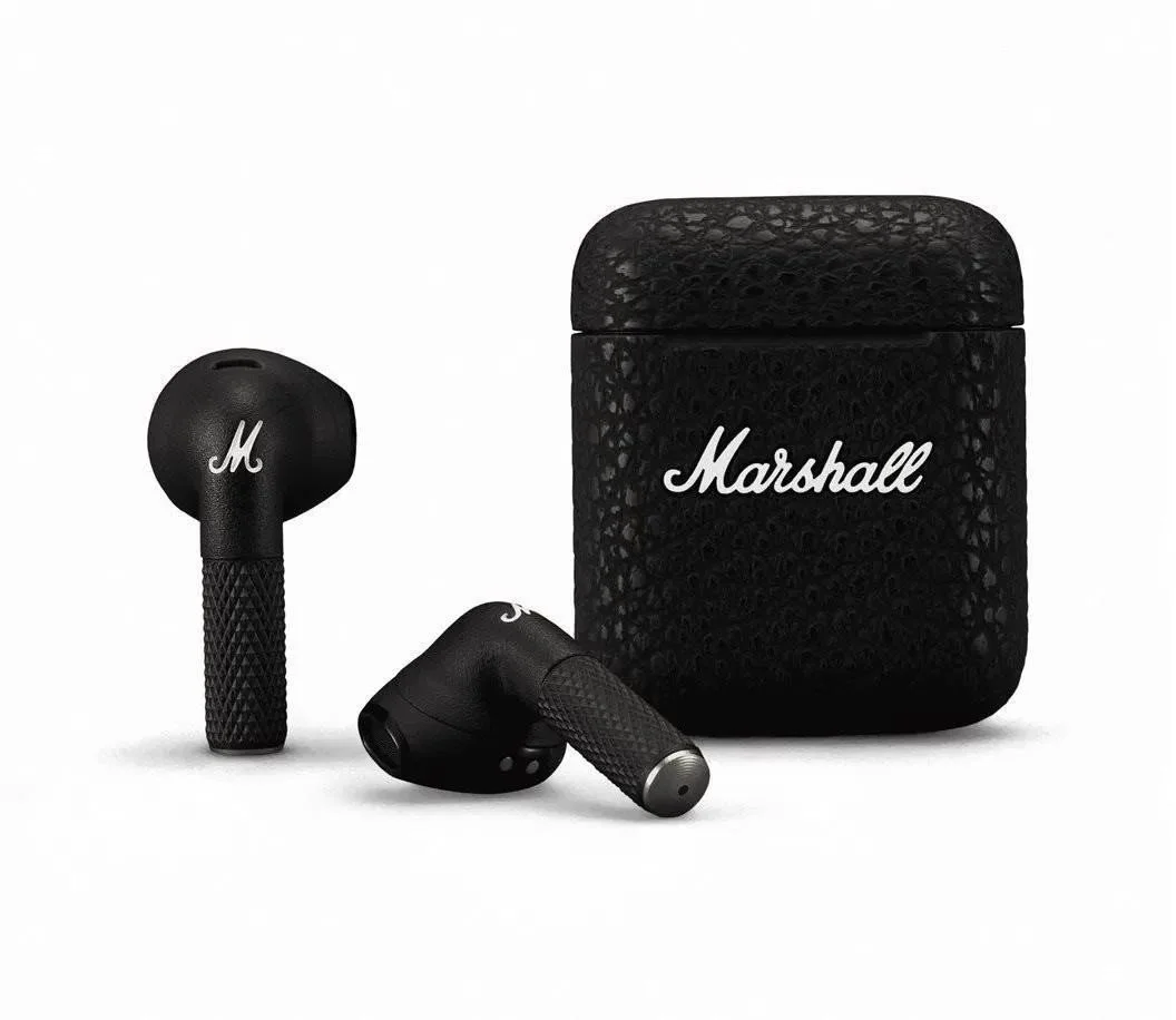 Marshall Minor III Black, pecková sluchátka, černá