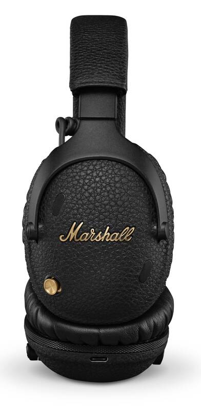 Marshall Monitor III BT A.N.C., slúchadlá cez uši, čierne