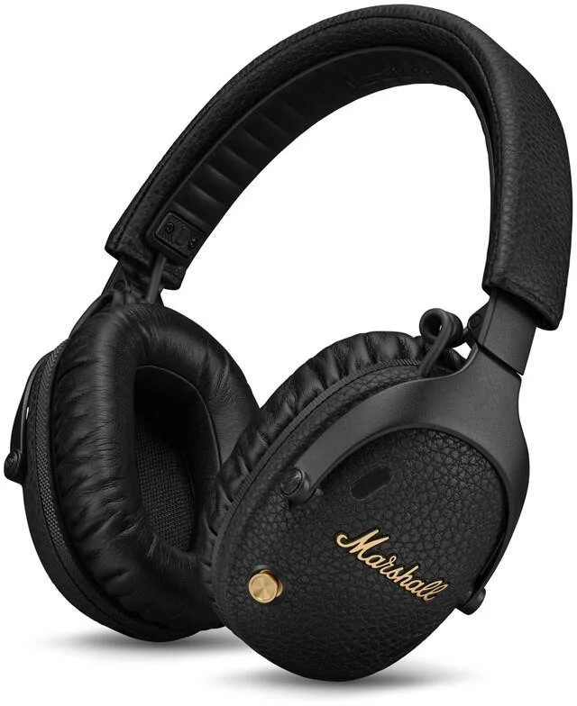 Marshall Monitor III BT A.N.C., slúchadlá cez uši, čierne