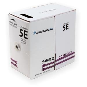 Masterlan Comfort UTP kábel drôt Cat5e, LSZH, 24AWG, 305m UTP5E24LS-MSC