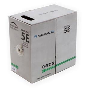 Masterlan UTP kábel drôt Cat5e,PVC,24AWG,305m UTP5E24-MS