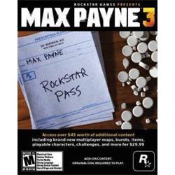 Max Payne 3 Rockstar Pass elektronická licence