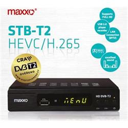 Maxxo DVB-T/T2, H.265 (HEVC) Set-top box