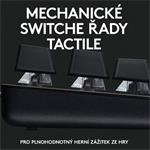 Mechanická herná klávesnica Logitech G413 TKL SE Black - US INTL