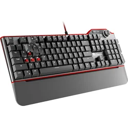 Mechanická herní klávesnice GENESIS RX85, US layout, bílé podsvícení, Kailh Red switch