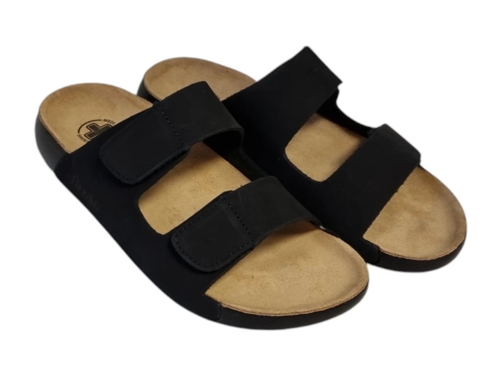 Medi Line 1640-25, černé, vel. 39