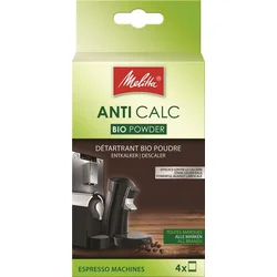 Melitta ANTI CALC Práškový bio-odvápňovač pro espresso a kapslové kávovary (4x40g)