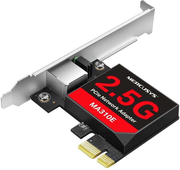 MERCUSYS MA310E Síťová karta, PCI express, 2.5 Gbps