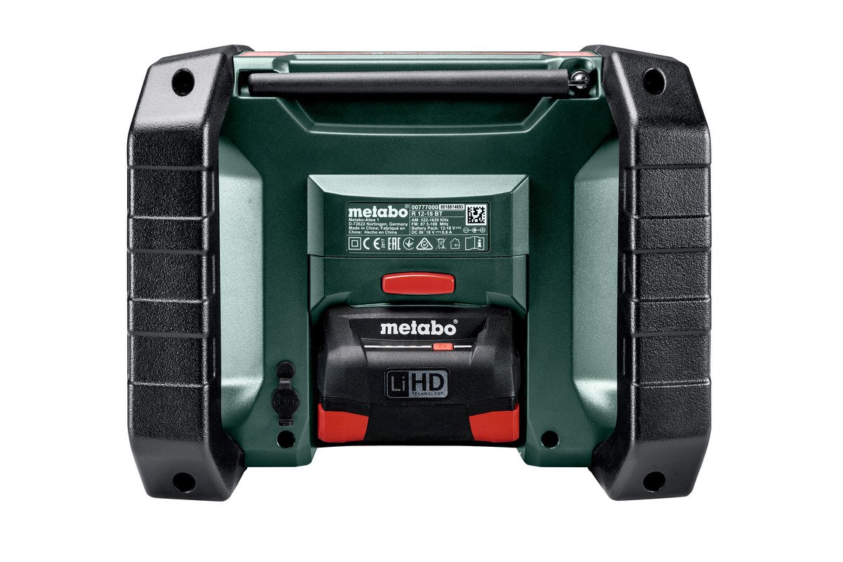 Metabo R 12-18 BT Akumulátorové stavebné rádio