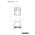 METABO TDPA 6200/4 Inox Ponorné tlakové čerpadlo (601773000)