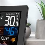 Meteorologická stanice Solight TE81XL, barevný LCD displej, barva černá