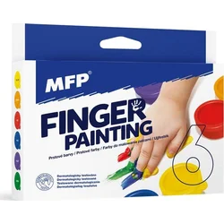 MFP Farby na prsty 6 farieb 30ml